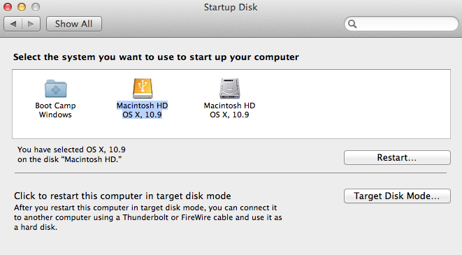 mac not picking up usb in startup manager